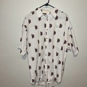 Vintage south-western-style print button down